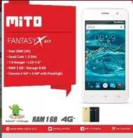 MITO A17 RAM 1GB ROM 8GB - 4G LTE- ANDROID - bluetooth - dual sim - Radio FM / Hp unik / hp murah