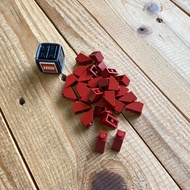Lego part dark red slope 45 2x1 no 3040