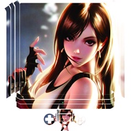 FFVII remake 2 themed ps3 and ps4 stickers