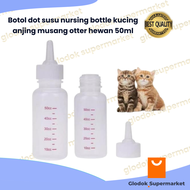 Botol dot susu nursing bottle kucing anjing musang otter hewan 50ml