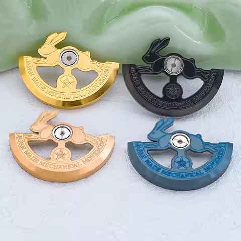 NH35 Movement Rotor Rabbit-Shaped Automatic Hammer Balance Wheel, Compatible with Seiko NH35/NH36/NH