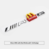Mercedes AMG McDonalds M Logo 4MATIC Emblem