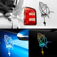 Personalized Rosary Car Sticker Waterproof Self Adhesive Accessories Decals Emblems Exterior E2i9
