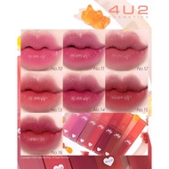 New Color Lip JELLY 4U2 TINT Red Pink Tone Correct Very Good Use Beautiful Easy To Apply Can Be Appl