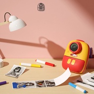 Kewuku ของเล่นสำหรับเด็ก,ขนาดเล็กสำหรับกล้องดิจิตอลพิมพ์โพลารอยด์ SLR เลนส์คู่กล้องถ่ายรูปเคลื่อนไหว