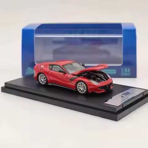 SH F12 TDF red openable front cover 1/64 simulation alloy car model ornament collection