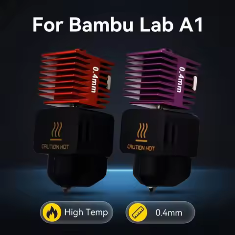 Upgrade 2.0 Hotend For Bambu Lab A1 Nozzle For Bambu Lab A1 Mini Nozzle Kit Hardened Steel Nozzle Fo