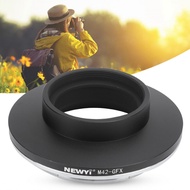 M42‑GFX Lens Adapter  Corrosion Resistant Alloy Black Sturdy Durable for Replacement Needs Fujifilm 