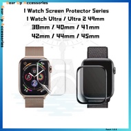 3D Full Cover TPU Protector Screen Protector Clear | Matte Protective Soft Film For iWatch Series 9 