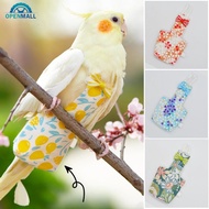 OPENMALL Cute Birds Flight Suit Parrot Diaper Flight Suit Pet Clothes Parakeet Pigeon Medium Large P