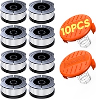 10 Pack Eater String for Black and Decker Fits AF100-3ZP AF100-BKP GH600 GH610 GH900 String Trimmer 
