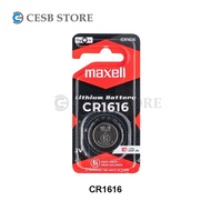 PREMIUM MAXELL CR1616 Single Pack Genuine Japan Coin Cell Lithium Battery 3V - CR1616/1BS