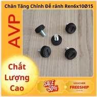 Adjustable Leg M6x10F15, helps balance, anti-slip