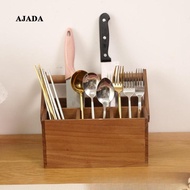 [AJAZ] Utensil Holder Tableware Organizer Box Multipurpose Utensil Organiser Kitchen Storage Contain