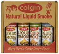 Natural Liquid Smoke Gift Box - 4 Pack with Pecan