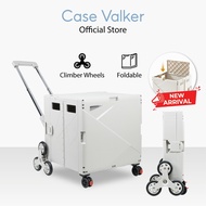 Case Valker x HDY 75L Upgraded Thicken Large Size Foldable Shopping Trolley Cart 4 Wheels / Climber 