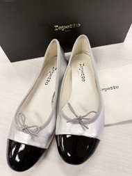 Repetto 巴黎香水芭蕾平底鞋 35號 銀色