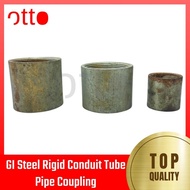 GI Galvanized Steel Rigid Conduit Pipe Coupling and Coupling Socket 37mm 57mm 59mm 45mm