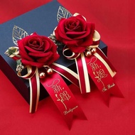 Wedding Corsage Groom Bride Corsage Corsage A Set Creative Wedding Supplies Simulation Welcome Corsa
