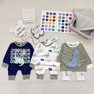12mos-7Y Dinosaur Pajama longsleeve set JLCLICKCART