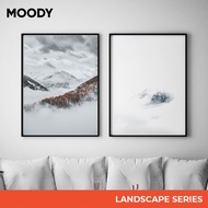 MOODY LANDSCAPE Framed Poster [S1] | Landscape Photography Poster Frame | Wall Art Wall Decor | A4 A