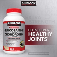 Kirkland Signature Glucosamine &amp; Chondroitin, 220 Tablets
