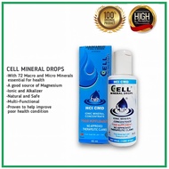Cmd Cell Mineral Drops 65ml (1080 drops) CMD Drops CMD Mineral Drops Drop HCI CMD Cell Mineral Drops BIG 65ml or 1080 drops Authentic HCI CMD Cell Mineral Drops Original 65ml Natural Pure Concentrated Ionic Mineral A Good Source of Magnesium Natural