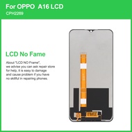 Yq☆ Jfz 6.52 "ของแท้สำหรับ Oppo A16จอแสดงผล LCD แบบสัมผัสหน้าจอ A16S อะไหล่สำหรับ CPH2271 CPH2269จอพ