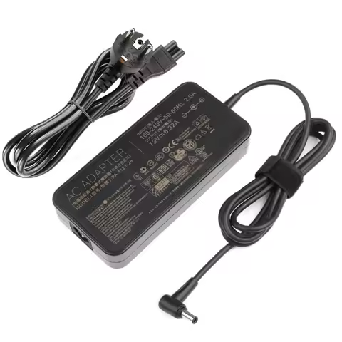 19V 6.32A 120W Laptop Adapter A15-120P1A PA-1121-28 AC Power Charger For Asus FX50J A550 N56J N56VM 
