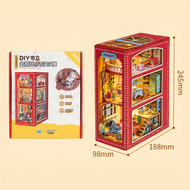 MAODETIANKONGZHICHENG | Bookend DIY House 3D Puzzle Model