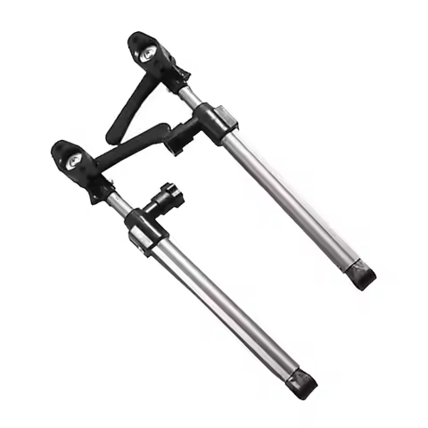 2x RV Window Support Rods Hardware 25.5cm to 33.5cm/10.04inch to 13.19inch Universal Glass Window Li