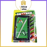 [3 Size] Bàn Bida Mini 6 Lỗ Bộ Đồ Chơi Trẻ Em Pool Bàn Chơi Billiard Bàn Bi A Mini Phát Triển Tư Duy