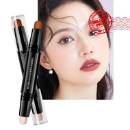 Highlighter Makeup Shadow Contour Stick Double Head Shadow Stick Concealer Conceal Dark Eyes L2h4