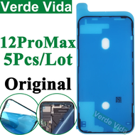 【Delivery】 5pcs Waterproof Sticker for iPhone 12 13 14 15 Pro Max 16 Plus Original 3M Adhesive LCD S