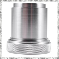 [I O J E] Aluminum Alloy 1.5inch 1 1/2inch I.D. Weld on Cap and Neck  Filler Tank Water Sump Silver