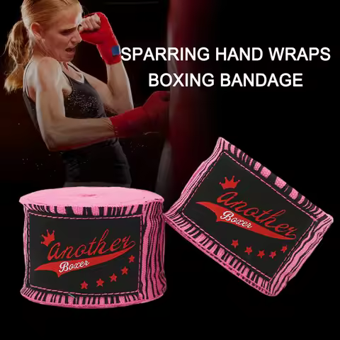 3/5M Boxing Gloves Elastic Boxing Hand Wraps Breathable Muay Thai Hand Bandage Printing for Kickboxi