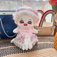 20cm Baju Doll Set / Cotton Doll Clothing / Plush Doll Shoulder Strap Dress Set