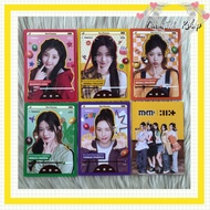 M&M'S X ILLIT POSTCARD OFFICIAL PHOTOCARD