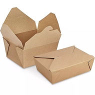 Take out food Box Kraft Box size SM