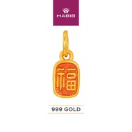 HABIB 999/24K Yellow Gold Charm 9GCM00090125