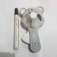 Kids Toys koala fan Gray manual fan mini fan manual fan