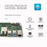 ROCK Pi 5 Model B 8GB Single Board Computer Rockchip RK3588 Arm Cortex-A76 + Cortex-A55 - 1 Year War