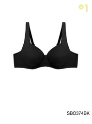 Sabina เสื้อชั้นใน มีโครง รุ่น Function Bra รหัส SBO374 สีดำ