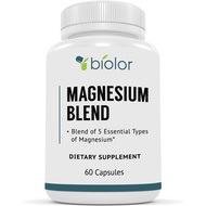 Magnesium Complex Supplement, Full Spectrum Magnesium Blend, Magnesium Glycinate with Malate, Citrat