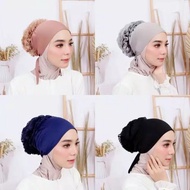 Ciput Inner Turki - Ciput Turki Brokat Hijab Jilbab - Ciput Turki Brukat Anti Pusing - Ciput Turki Brokat Timbul Bahan Jersey Adem Melar Termurah Terbaru