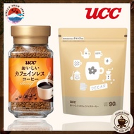 UCC Delicious Decaf Instant Coffee – 90g Refill Pouch, Caffeine-Free