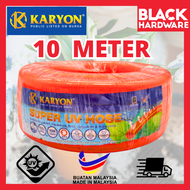 BLACK HARDWARE 16MM 5/8 30Meter PVC Rubber Garden Lawn Garage EPI Orange Hose Getah Paip Air Tebal G