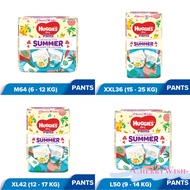 M64 / L50 / XL42 / XXL36 Huggies SUMMER Dry Pants Limited Edition Super Jumbo Pack