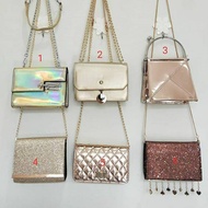 Wanita impor busana seri emas payet tas messenger, Tas khusus grosir