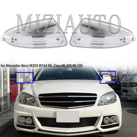 Car Rearview Mirror Turn Signal Light for Mercedes-Benz C-Class W204 W164 W639 W204 S204 2007 2008 2